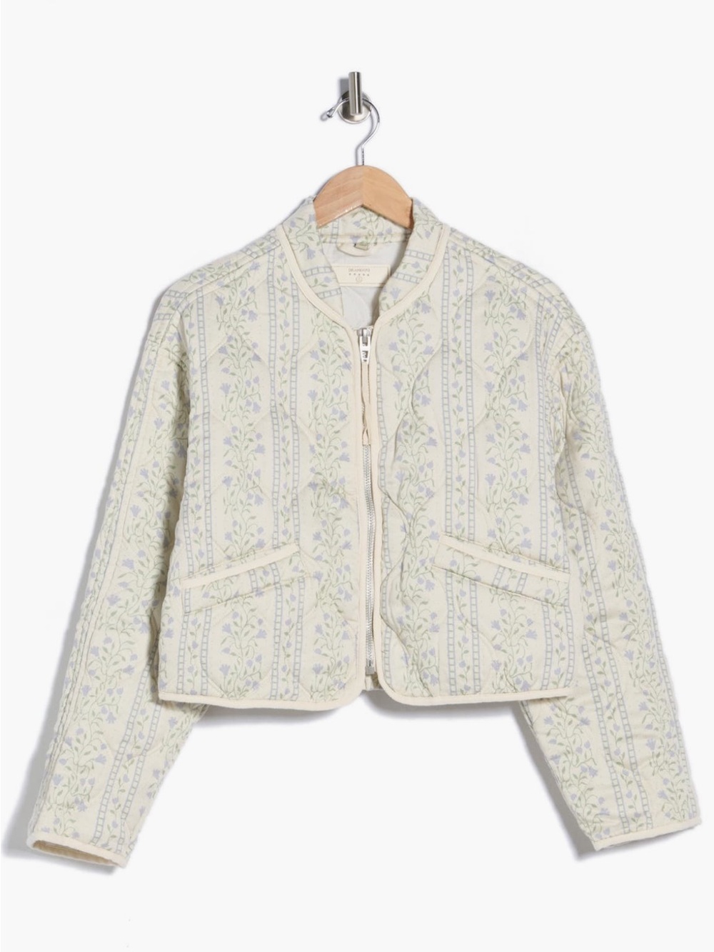BLANKNYC Quilted Zip Jacket